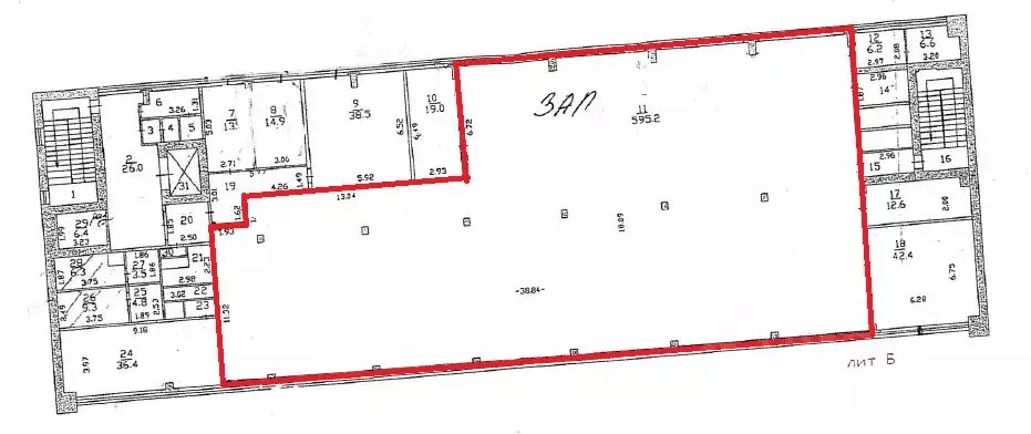 Офис в Московская область, Одинцово ул. Говорова, 10 (595 м) - Фото 1