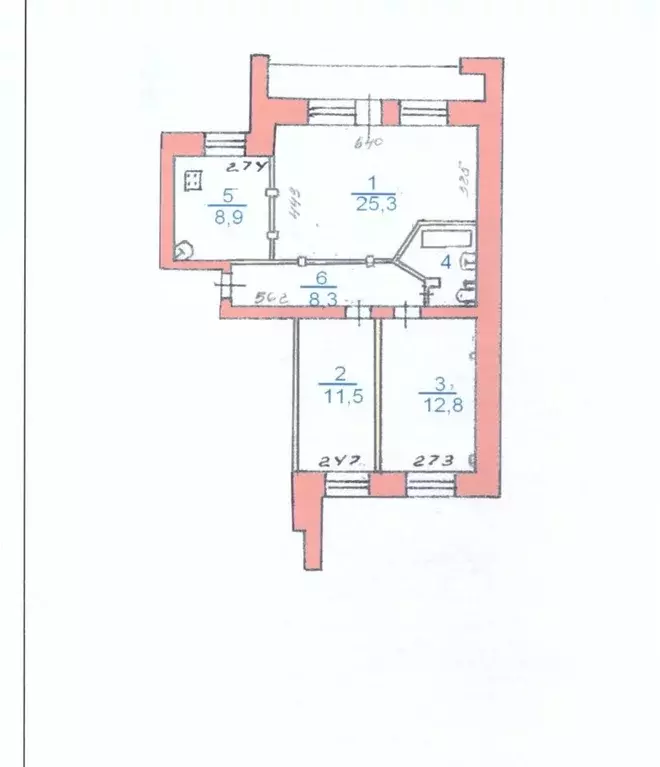 3-к кв. Курганская область, Курган ул. Томина, 78 (72.1 м) - Фото 1