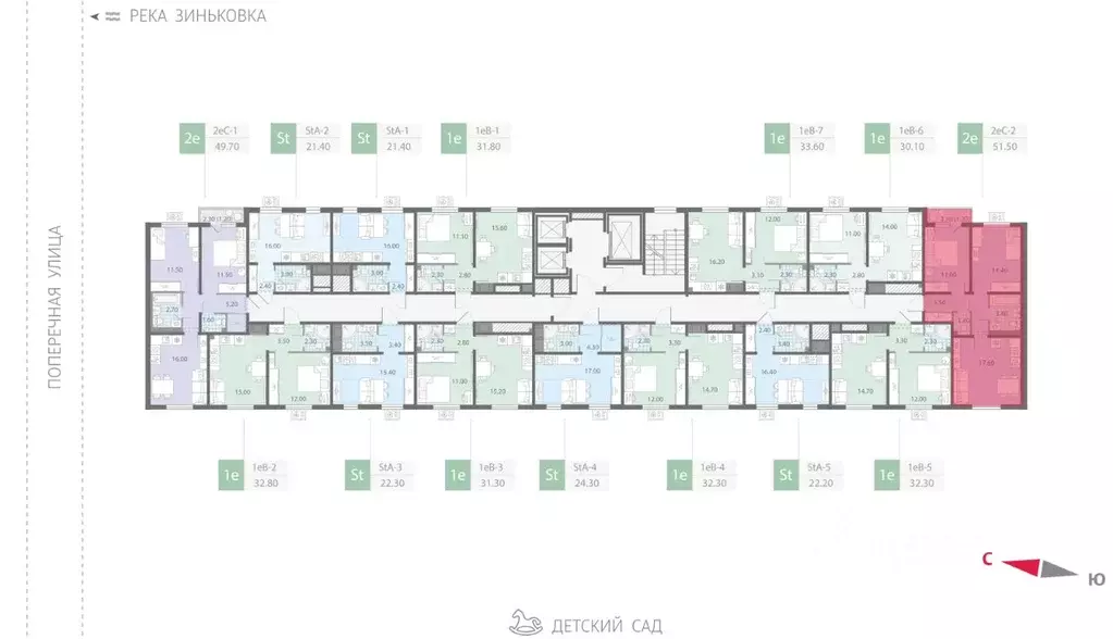 2-к кв. Ленинградская область, Всеволожское городское поселение, пос. ... - Фото 2