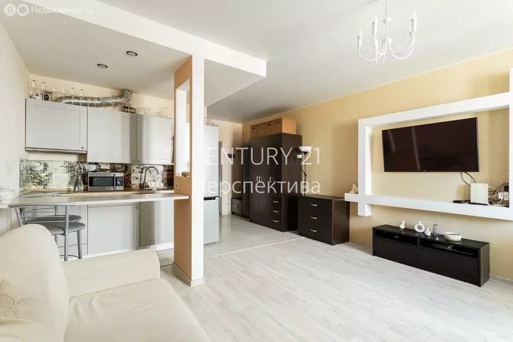 1-комнатная квартира: Октябрьский, улица Ленина, 25 (34.5 м) - Фото 1