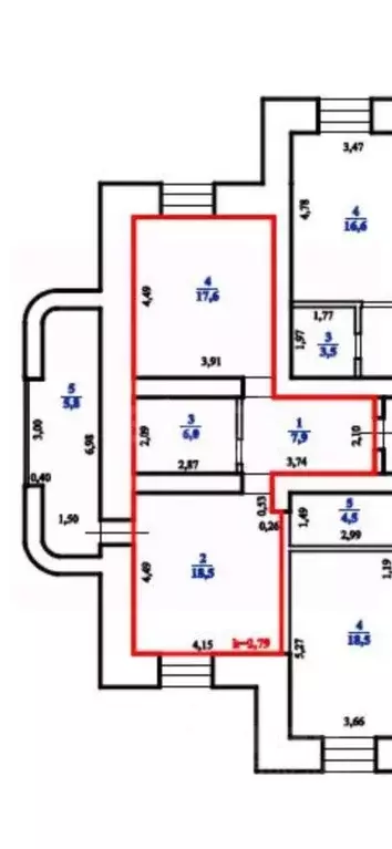 2-к кв. Забайкальский край, Чита ул. Генерала Белика, 13 (50.0 м) - Фото 2