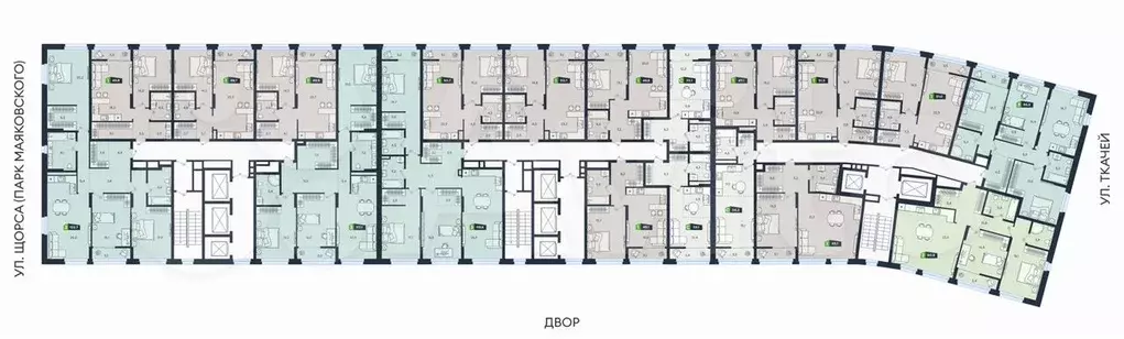 3-к. квартира, 117,1 м, 12/30 эт. - Фото 1
