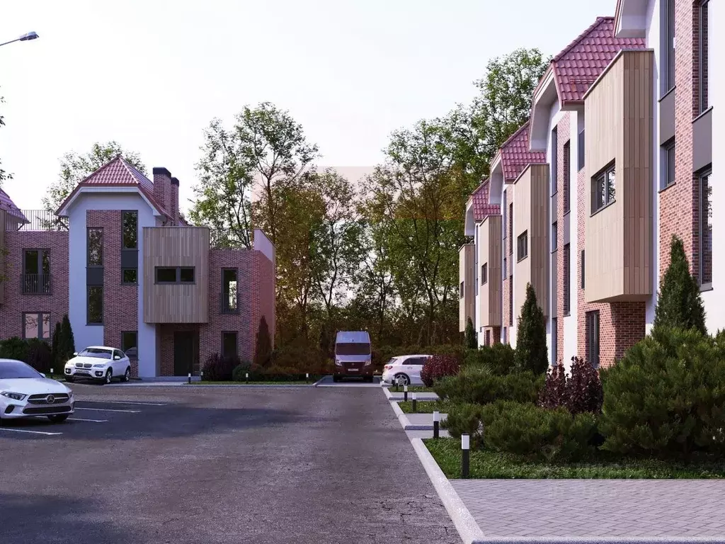 Таунхаус в Калининградская область, Янтарный пгт пер. Спортивный, 19к1 ... - Фото 1