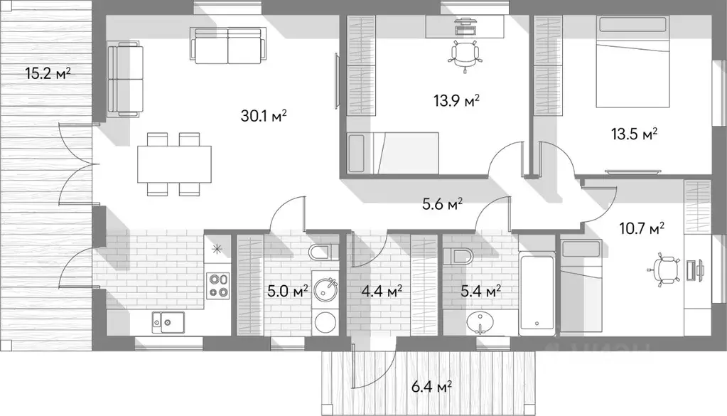 Участок в Ленинградская область, Всеволожский район, Свердловское ... - Фото 2
