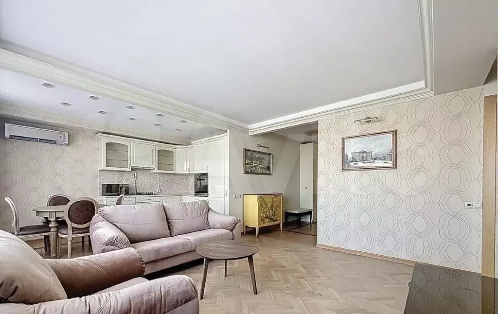 3-к. квартира, 64,3 м, 8/17 эт. - Фото 1