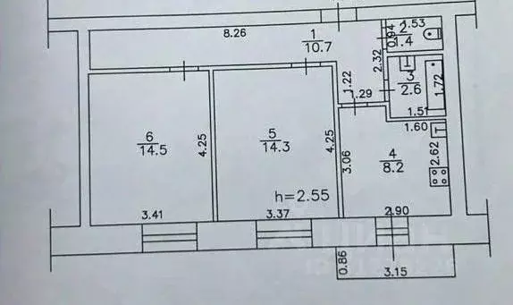 2-к кв. Кировская область, Киров Коминтерновский мкр, ул. Зеленина, 7 ... - Фото 0