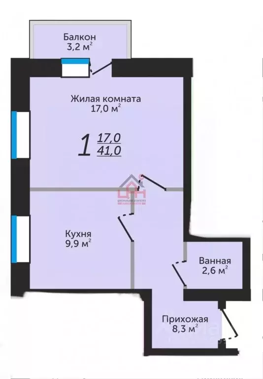 1-к кв. Ставропольский край, Ессентуки Никольская ул., 27/7А (41.0 м) - Фото 1