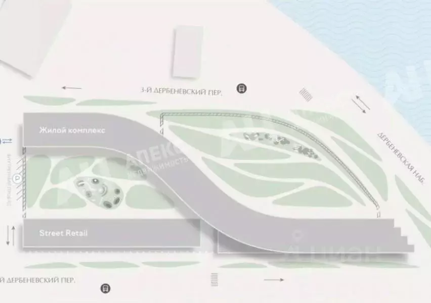 Помещение свободного назначения в Москва Дербеневская ул., вл1 (50 м) - Фото 1