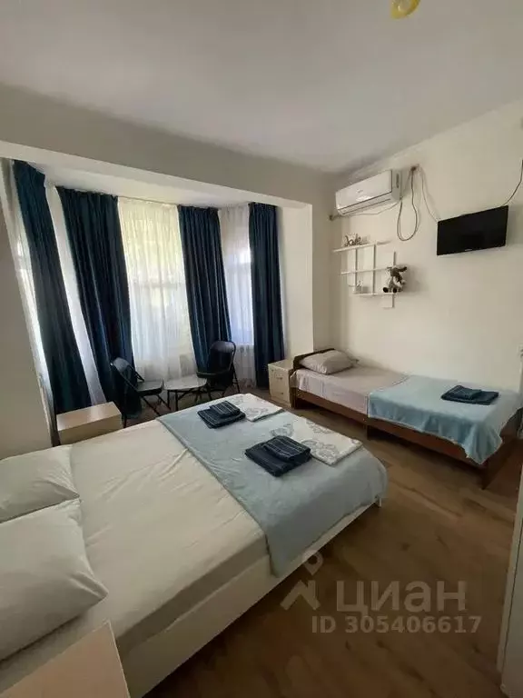 Комната Краснодарский край, Сириус пгт ул. Народная, 9 - Фото 1
