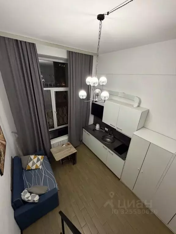 Студия Москва 1-я Хуторская ул., 2К2 (24.0 м) - Фото 2