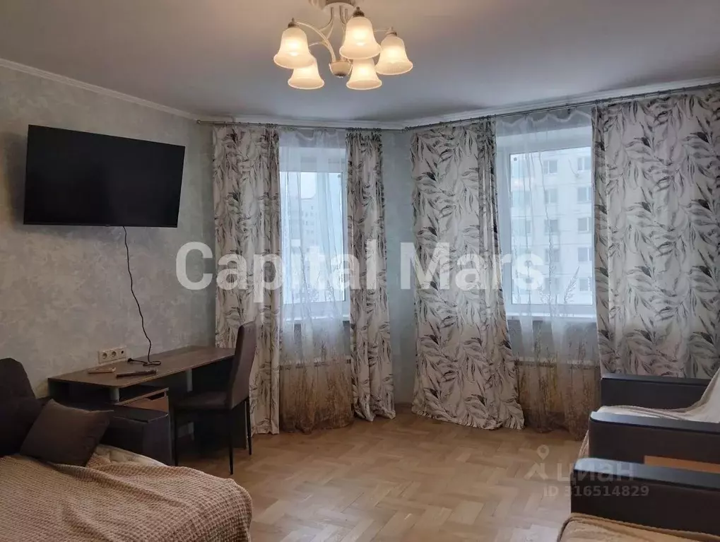 1-к кв. Москва ул. Маршала Савицкого, 22к1 (42.0 м) - Фото 1
