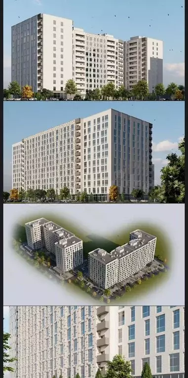 2-к. квартира, 79,4 м, 8/12 эт. - Фото 1