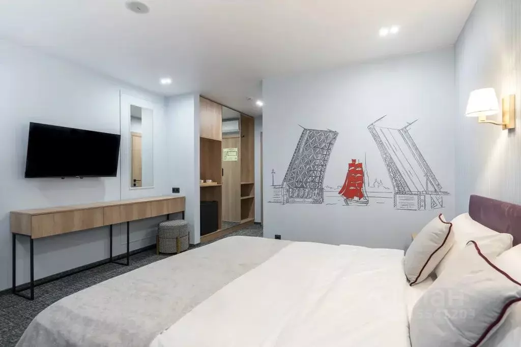 Комната Санкт-Петербург ул. Некрасова, 25Б - Фото 1