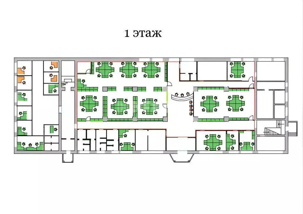 Офис (635 м) - Фото 2