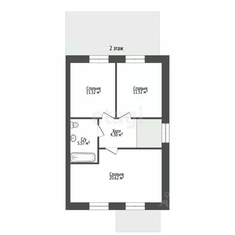 Таунхаус в Ярославская область, Ярославский муниципальный округ, д. ... - Фото 2