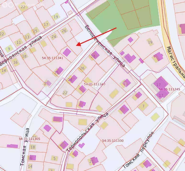 Участок в Новосибирск, микрорайон Пашино, Томская улица, 27 (5 м) - Фото 2