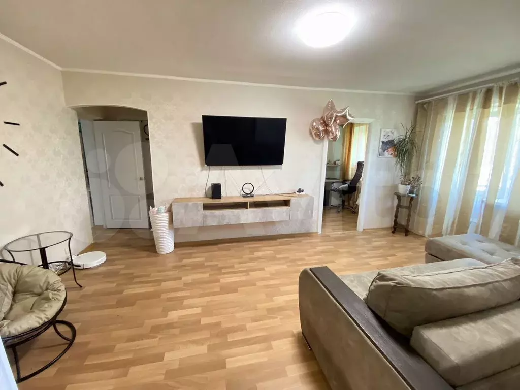 3-к. квартира, 56,5 м, 5/5 эт. - Фото 0