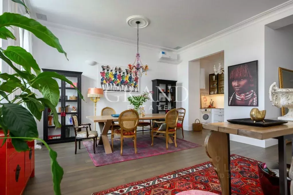 3-к кв. Москва Малая Бронная ул., 4 (120.0 м) - Фото 1