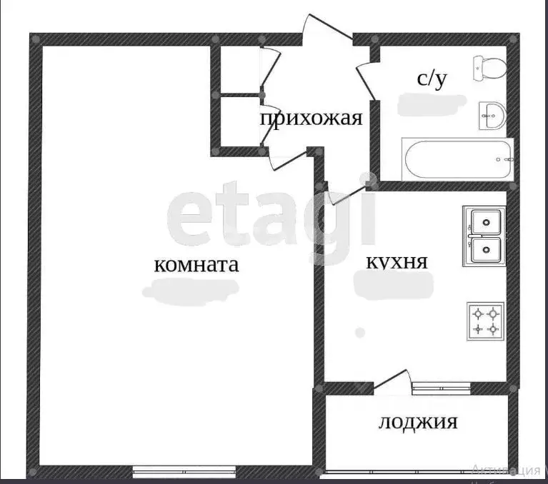 1-к кв. Воронежская область, Воронеж ул. Антокольского, 10 (36.3 м) - Фото 2