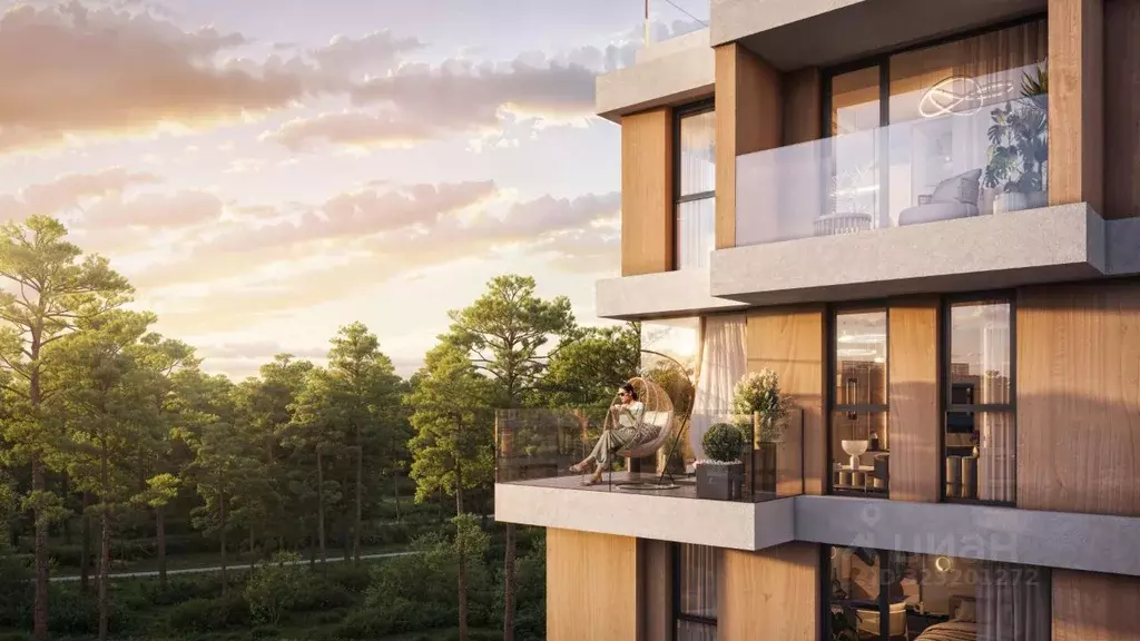 3-к кв. Татарстан, Казань Глоракс Премиум Экосити жилой комплекс (87.1 ... - Фото 2