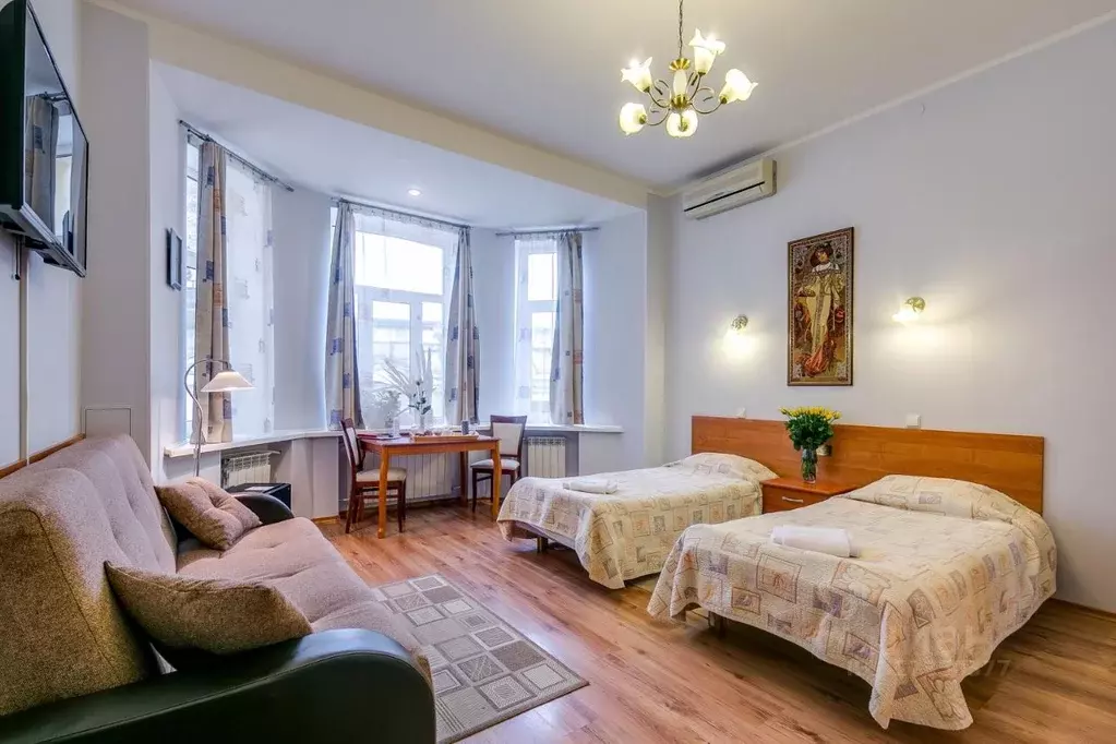 Комната Санкт-Петербург ул. Правды, 22 (30.0 м) - Фото 0
