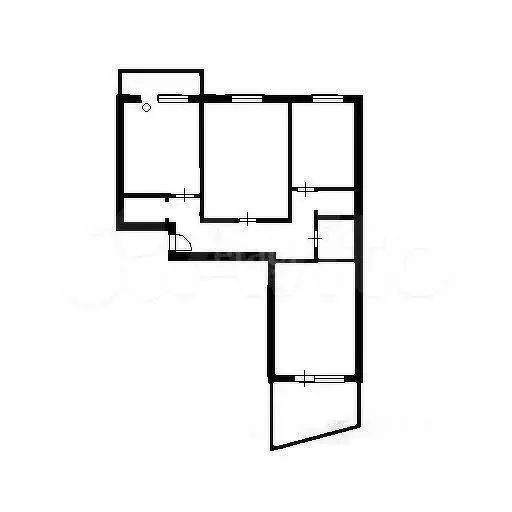3-к. квартира, 74 м, 9/10 эт. - Фото 0
