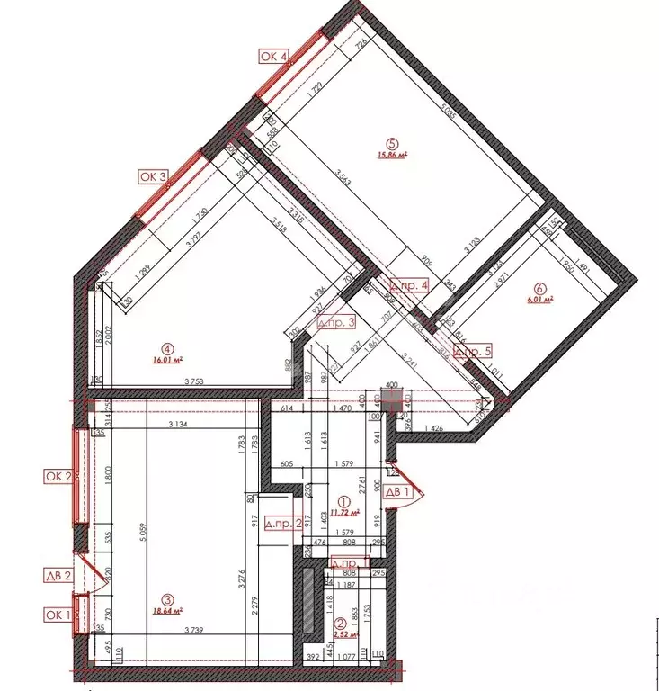 2-к кв. Иркутская область, Иркутск Байкальская ул., 346/4 (70.7 м) - Фото 2