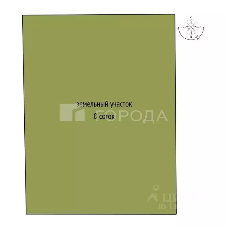 Участок в Алтайский край, Первомайский район, с. Фирсово, Рощино мкр ... - Фото 2