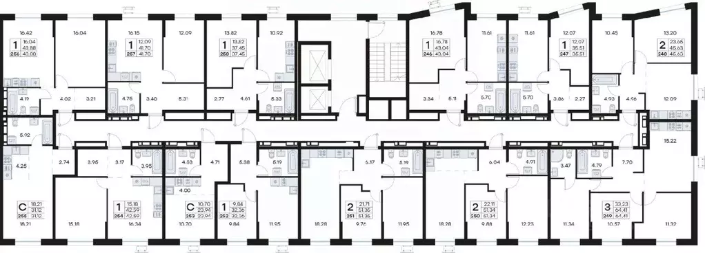 1-к кв. Приморский край, Владивосток Катерная ул., 31/2 (37.45 м) - Фото 2