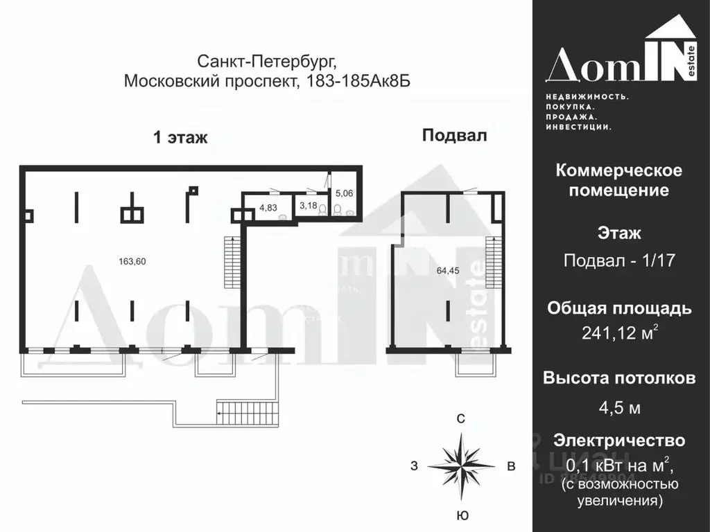 Помещение свободного назначения в Санкт-Петербург Московский просп., ... - Фото 2