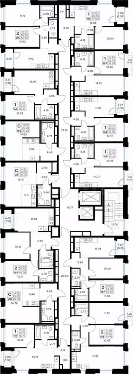 Квартира-студия, 29,3 м, 14/16 эт. - Фото 1