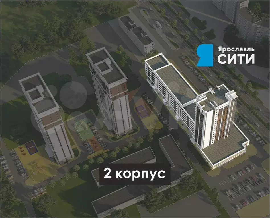 2-к. квартира, 84,7 м, 4/19 эт. - Фото 1