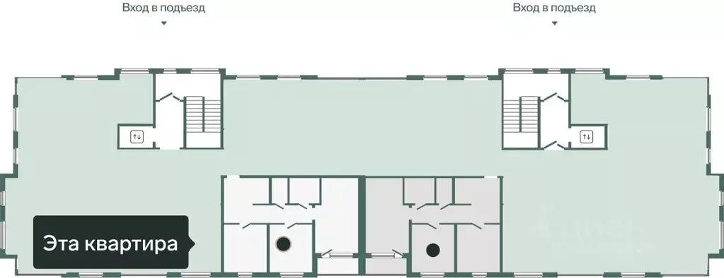 2-к кв. Тюменская область, Тюмень ул. Игоря Комиссарова, 21 (66.51 м) - Фото 1