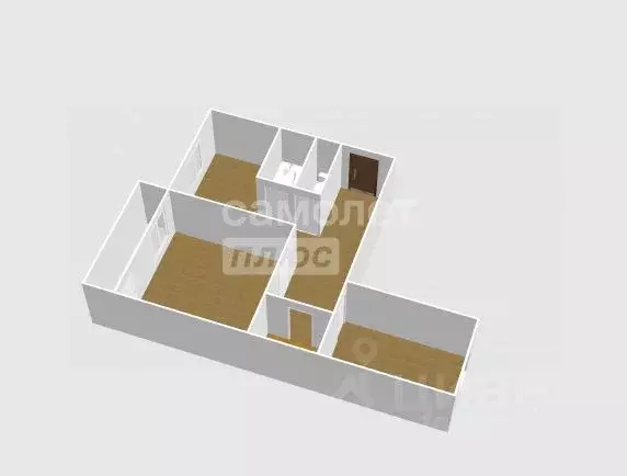 2-к кв. Алтайский край, Бийск Ленинградская ул., 107 (46.0 м) - Фото 2