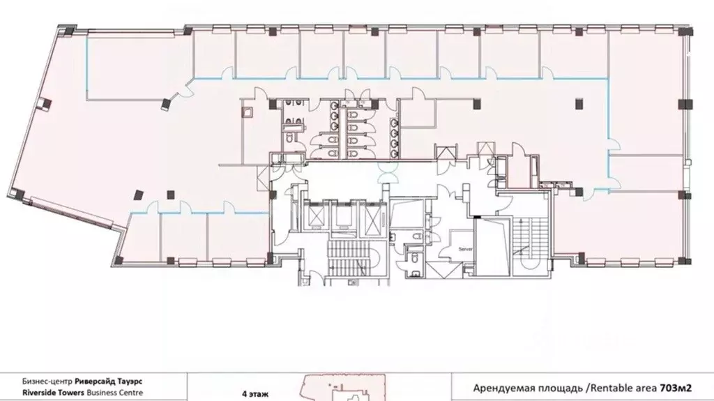 Офис в Москва Космодамианская наб., 52С4 (703 м) - Фото 1