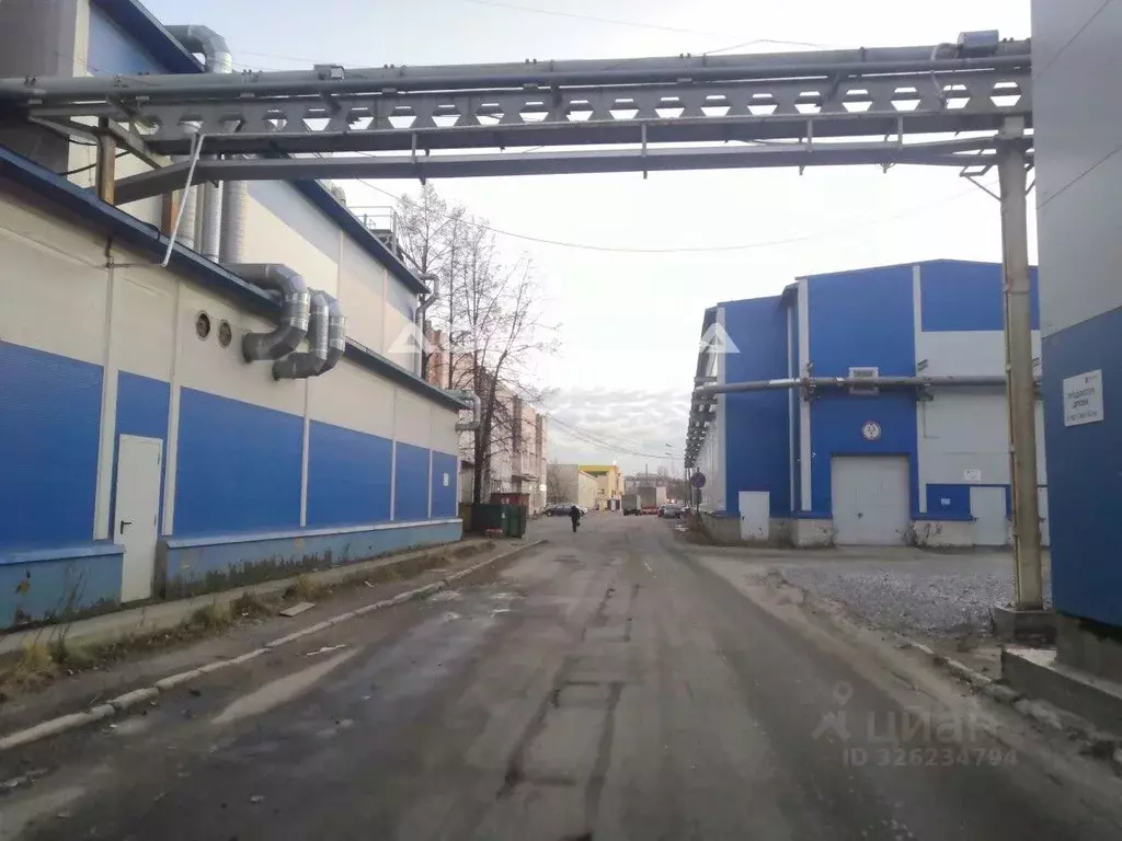 Производственное помещение в Санкт-Петербург Мебельная ул., 1К2 (1900 ... - Фото 1