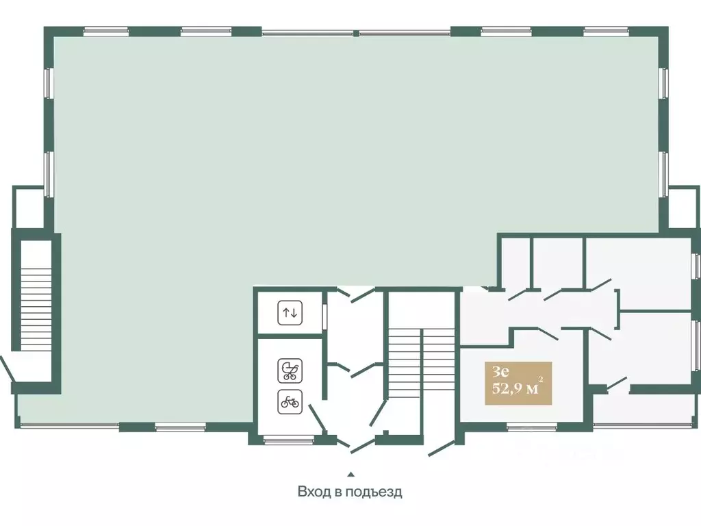 2-к кв. Тюменская область, Тюмень Ямская ул., 159с1/2 (55.33 м) - Фото 1