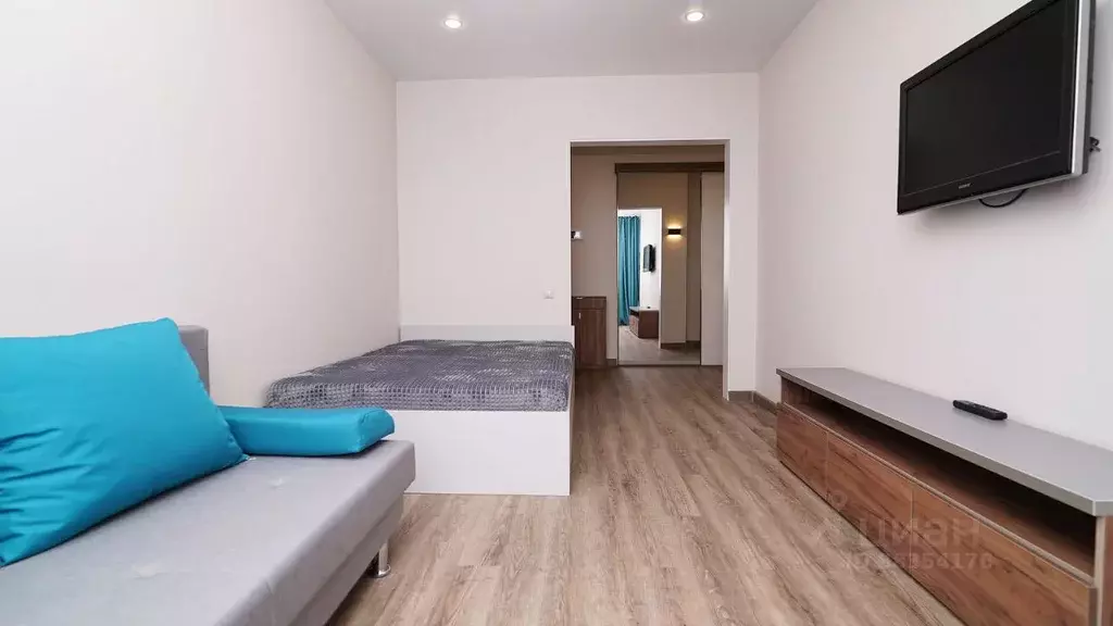 1-к кв. Татарстан, Казань ул. Аделя Кутуя, 110Дк2 (45.0 м) - Фото 1