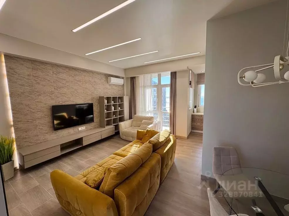 2-к кв. Краснодарский край, Сочи Мамайка мкр, ул. Крымская, 89 (72.3 ... - Фото 2