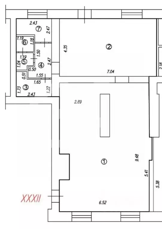Помещение свободного назначения в Москва Ленинский просп., 72/2 (102 ... - Фото 2