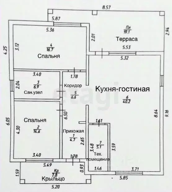 Дом в Краснодарский край, Темрюкский район, Краснострельское с/пос, ... - Фото 1