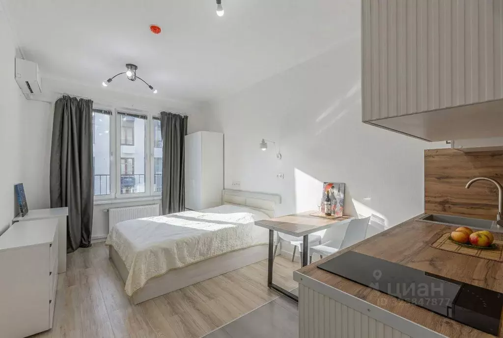 Квартира, студия, 22.2 м - Фото 1