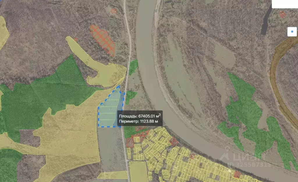 Участок в Кемеровская область, Новокузнецкий муниципальный округ  ... - Фото 2