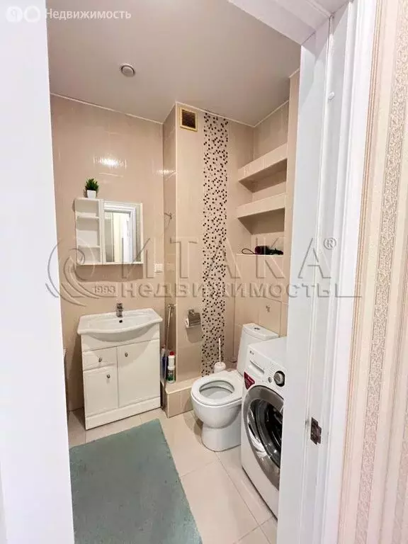 1-комнатная квартира: Кудрово, Областная улица, 3 (34.6 м) - Фото 1