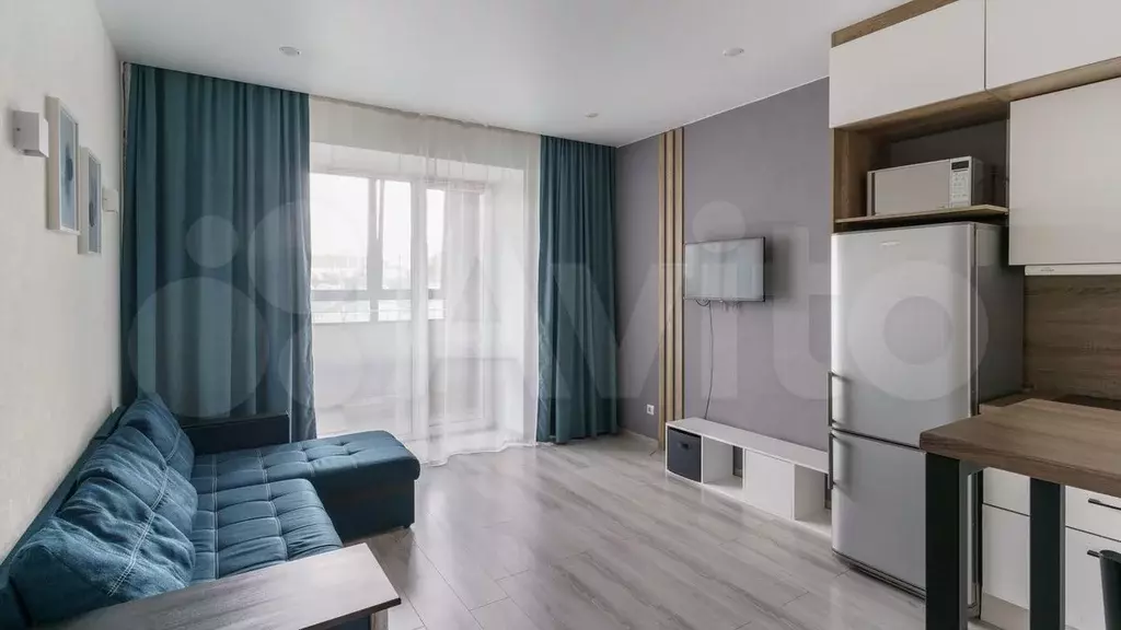 Квартира-студия, 24,8 м, 1/16 эт. - Фото 0