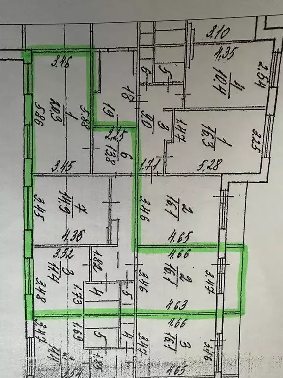 3-к кв. Санкт-Петербург ул. Котина, 4к1 (80.0 м) - Фото 1
