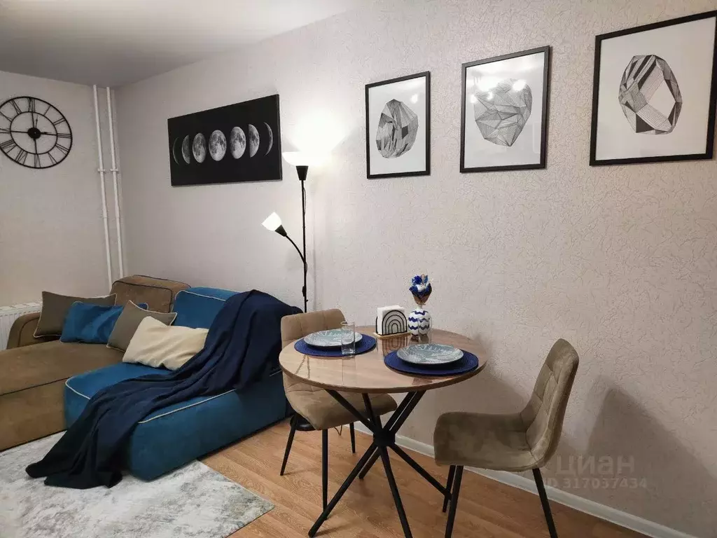 Студия Москва ул. Мостовая, 5к2 (28.9 м) - Фото 1