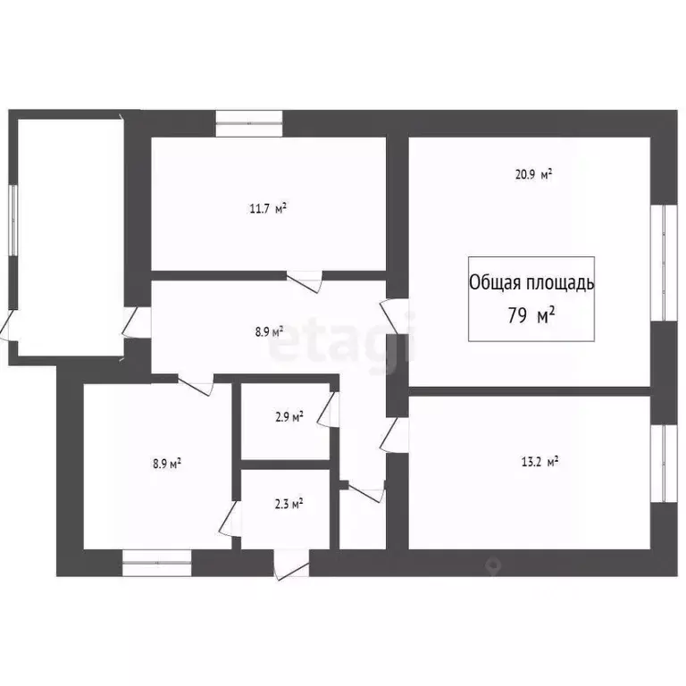 Дом в Новосибирская область, Ордынское рп ул. Ордынская, 3 (70 м) - Фото 2
