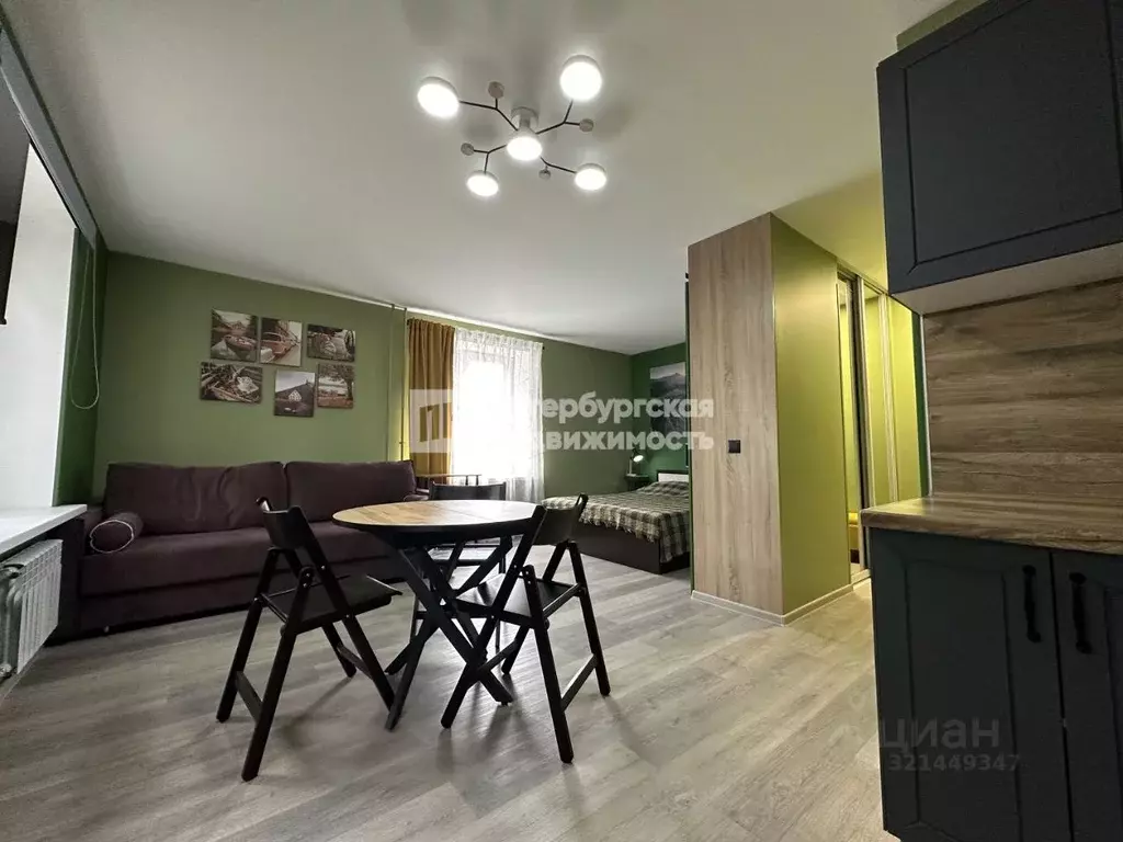 1-к кв. Санкт-Петербург, Санкт-Петербург, Пушкин Ленинградская ул., ... - Фото 1