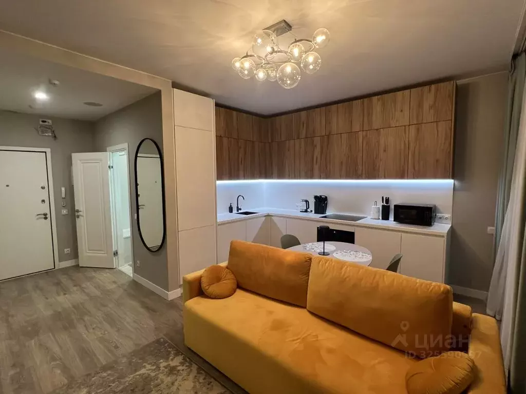 Студия Московская область, Красногорск ул. Липовой Рощи, 4к4 (32.4 м) - Фото 1